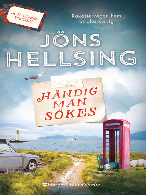 Cover image for Händig man sökes